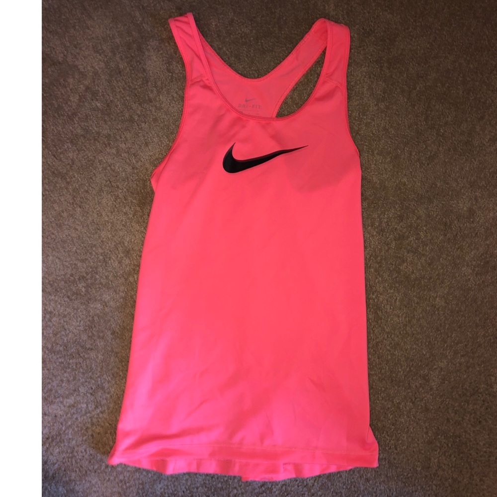 Hot Pink Nike Dri Fit Tank